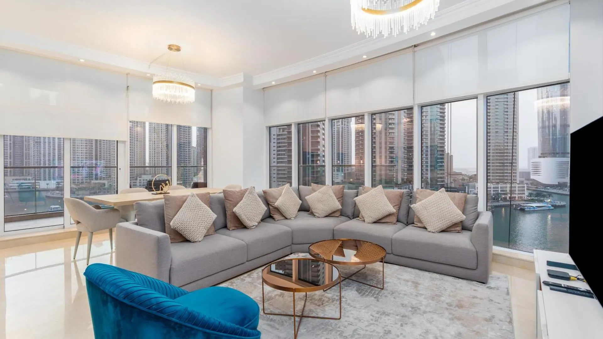 Vacay Lettings - Full Marina View 3 Bedroom Plus Maid Room Dubai