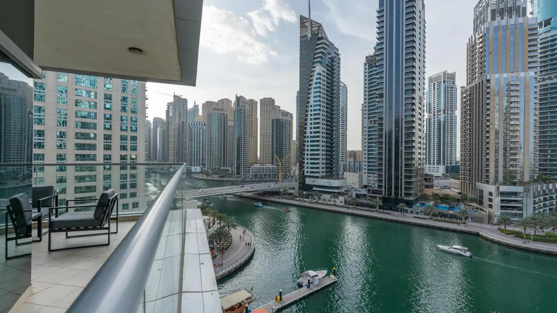 Apartment Vacay Lettings - Full Marina View 3 Bedroom Plus Maid Room Dubai