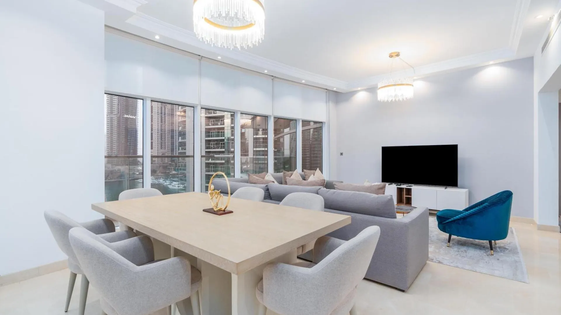 Vacay Lettings - Full Marina View 3 Bedroom Plus Maid Room Dubai