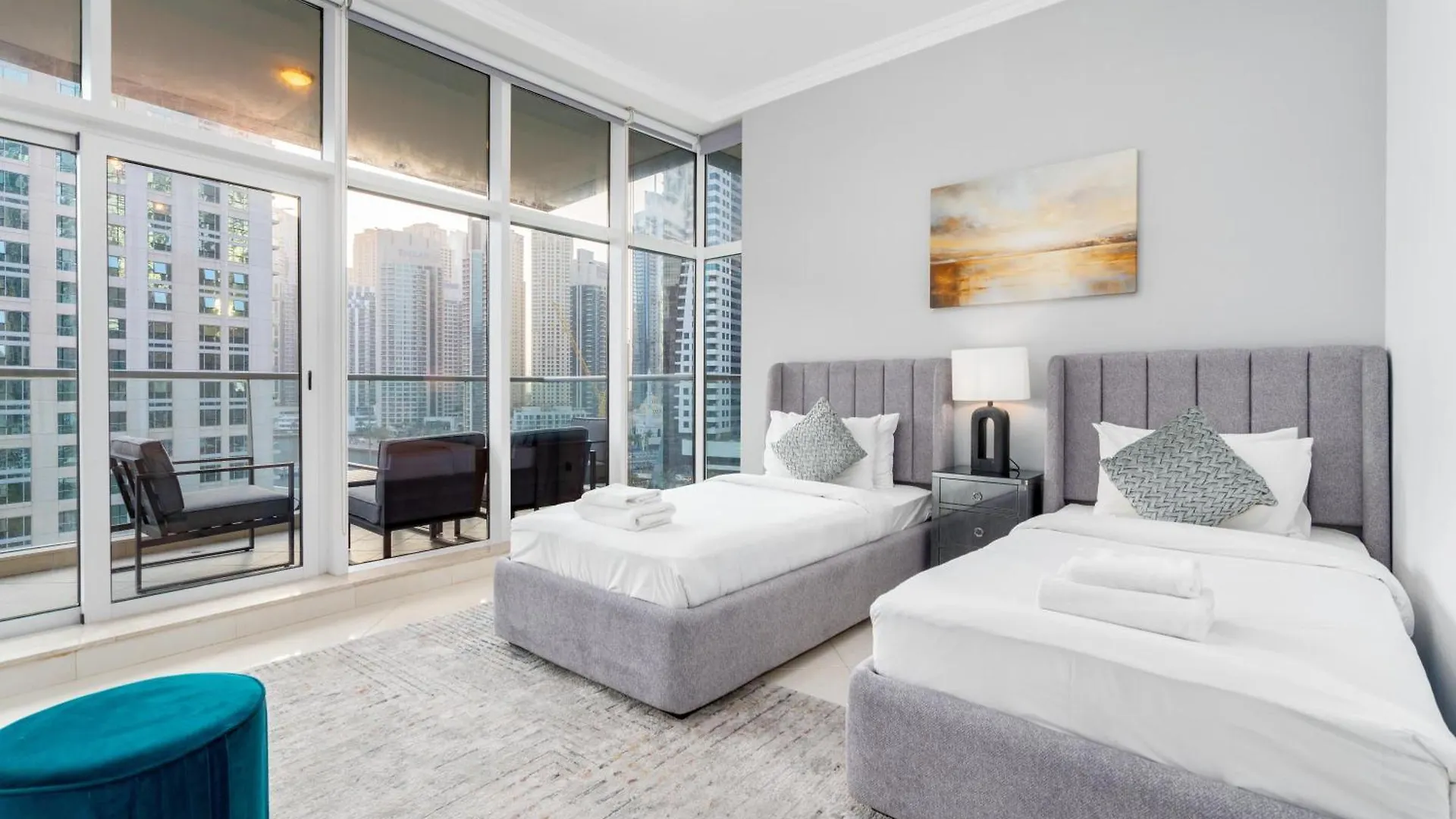 Apartment Vacay Lettings - Full Marina View 3 Bedroom Plus Maid Room Dubai